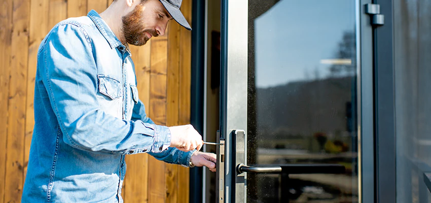 Frameless Glass Storefront Door Locks Replacement in Garden Acres, CA